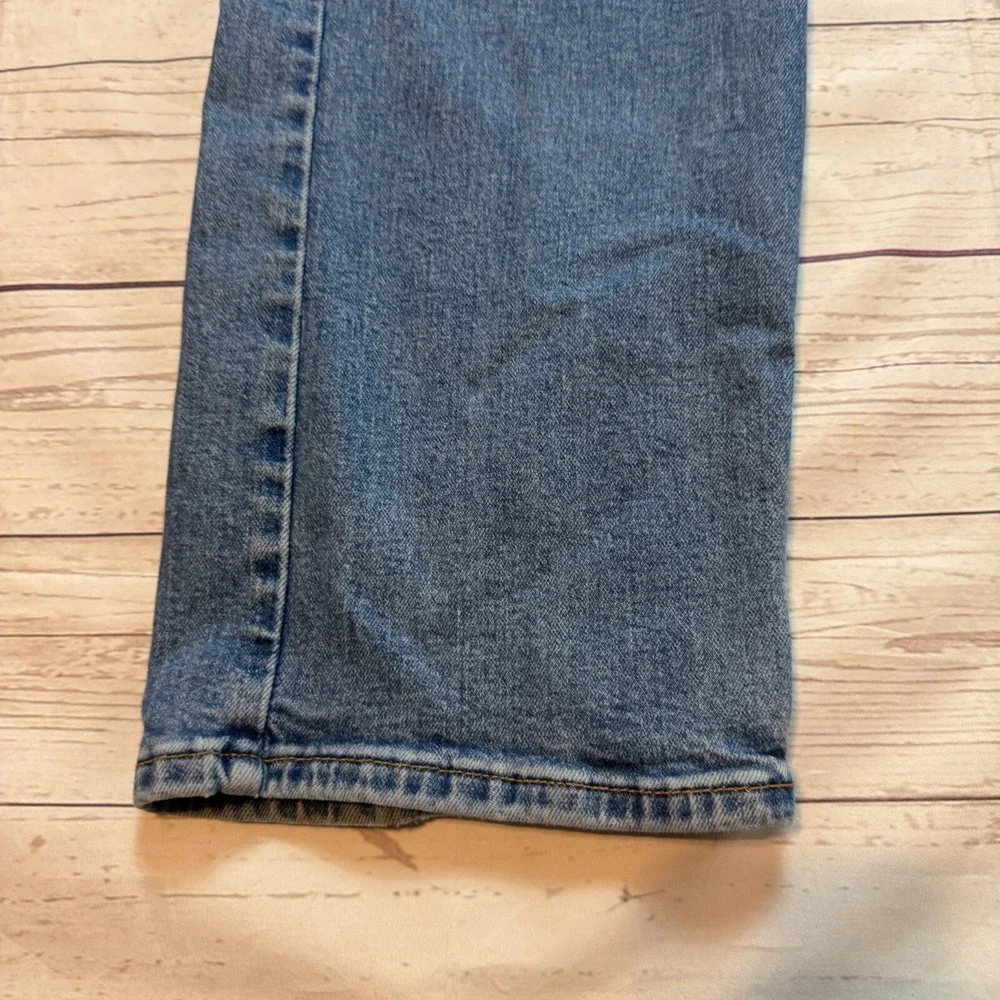 Levi's 505 Jeans Blue Denim Pants‎ Straight Men's Size 38x32 (Fits 35x29)